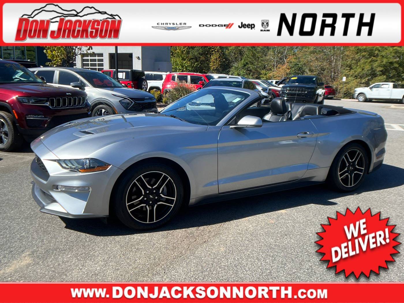 2020 Ford Mustang EcoBoost Premium — Convertible — 126,600 mi — Cumming, GA