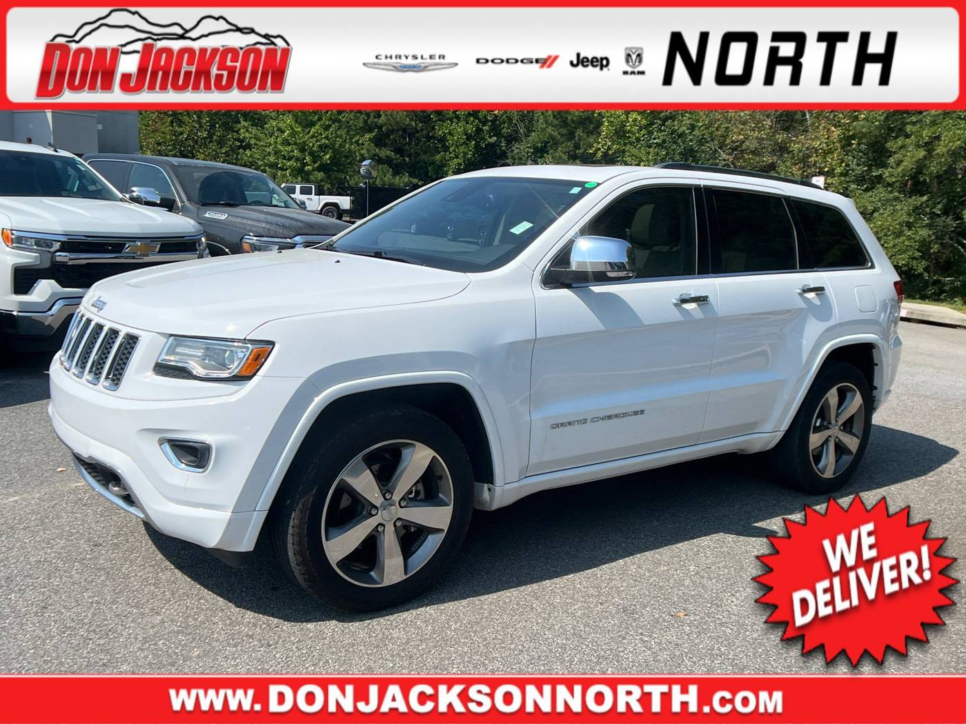 2015 Jeep Grand Cherokee Overland — SUV — 134,101 mi — Cumming, GA