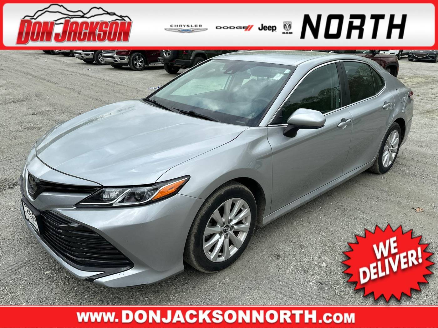 2020 Toyota Camry LE — Sedan — 74,894 mi — Cumming, GA