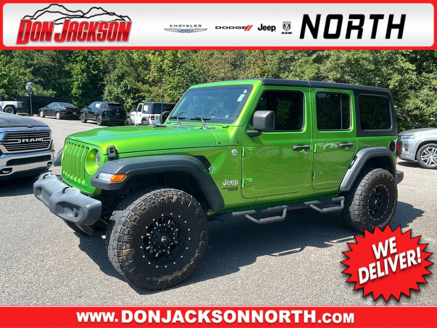 2019 Jeep Wrangler Sport S — SUV — 60,800 mi — Cumming, GA