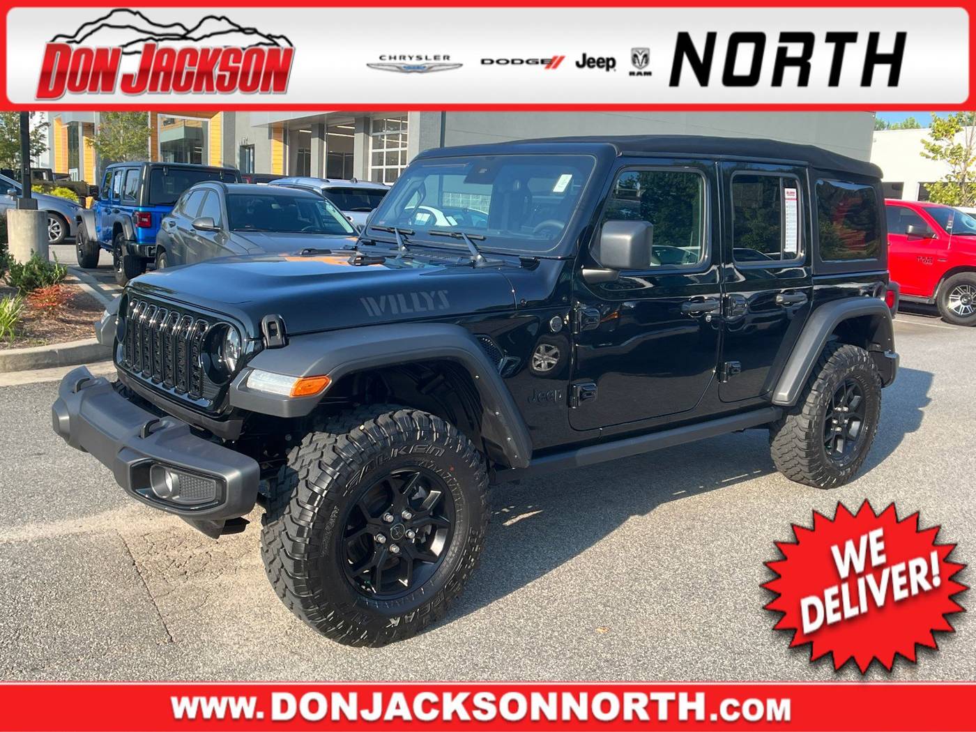 2024 Jeep Wrangler Willys — SUV — 17,320 mi — Cumming, GA