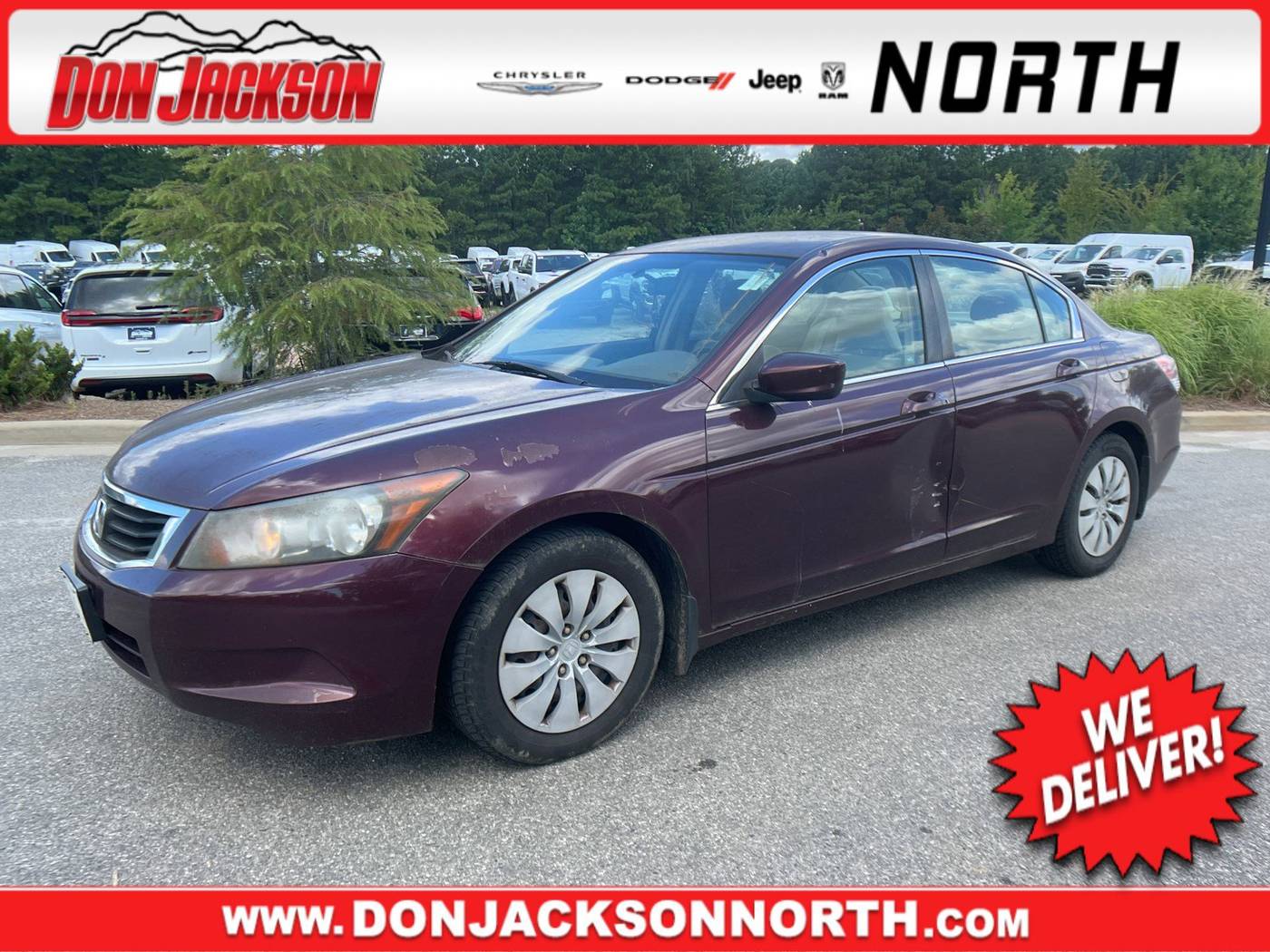2008 Honda Accord LX — Sedan — 256,637 mi — Cumming, GA