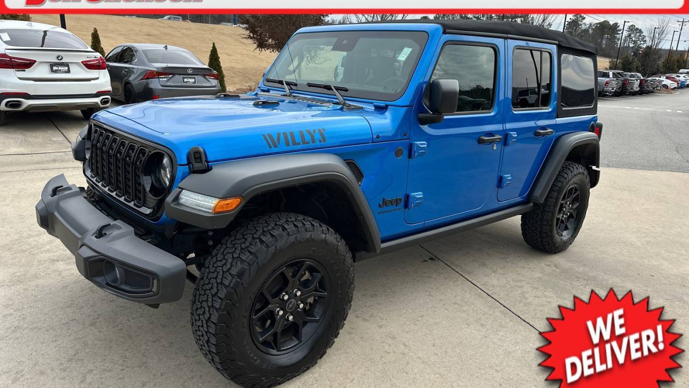 2024 Jeep Wrangler Willys — SUV — 13,547 mi — Cumming, GA