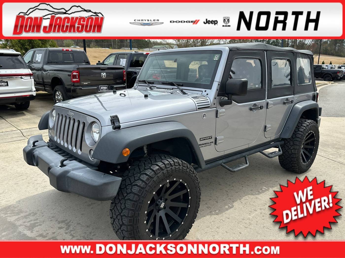 2017 Jeep Wrangler Sport — SUV — 70,281 mi — Cumming, GA