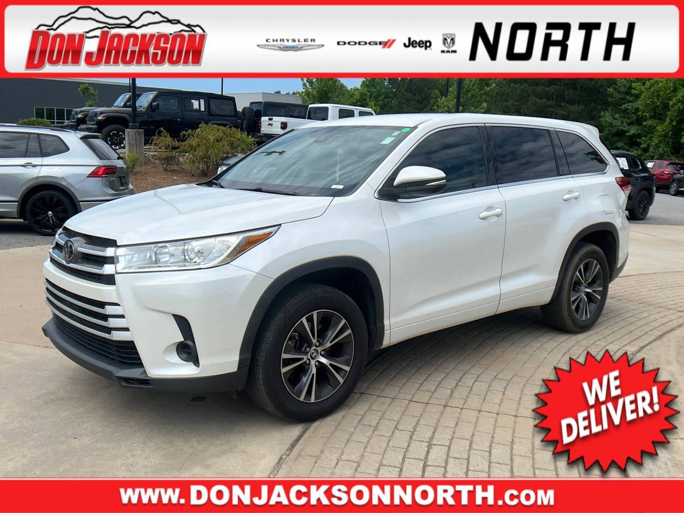 2018 Toyota Highlander LE V6 — SUV — 114,902 mi — Cumming, GA