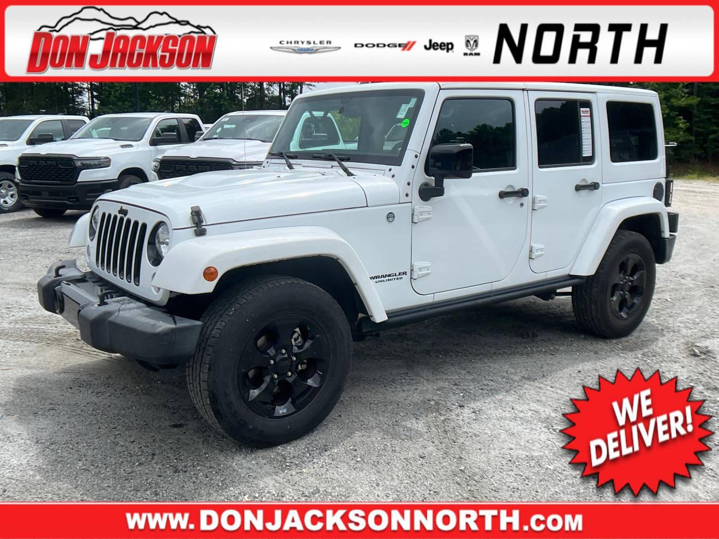 2015 Jeep Wrangler Altitude — SUV — 74,657 mi — Cumming, GA