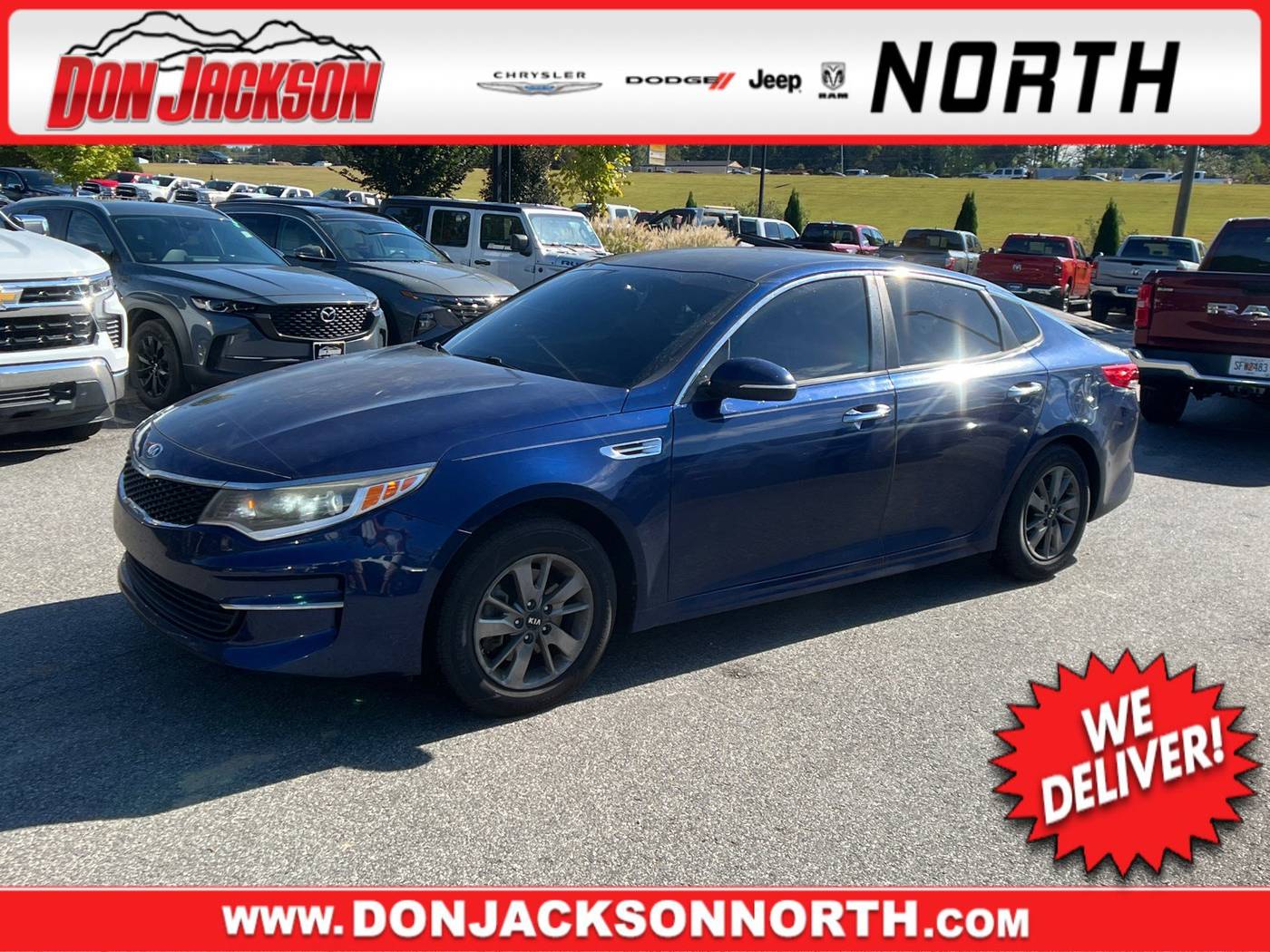 2016 Kia Optima LX Turbo — Sedan — 102,936 mi — Cumming, GA