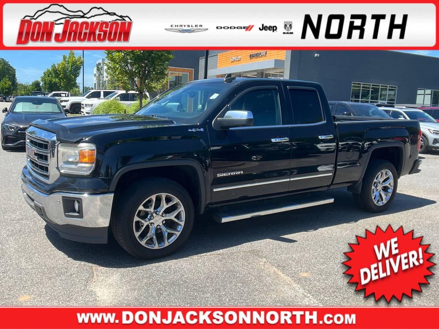 2015 GMC Sierra 1500 SLT — Pickup Truck — 126,777 mi — Cumming, GA