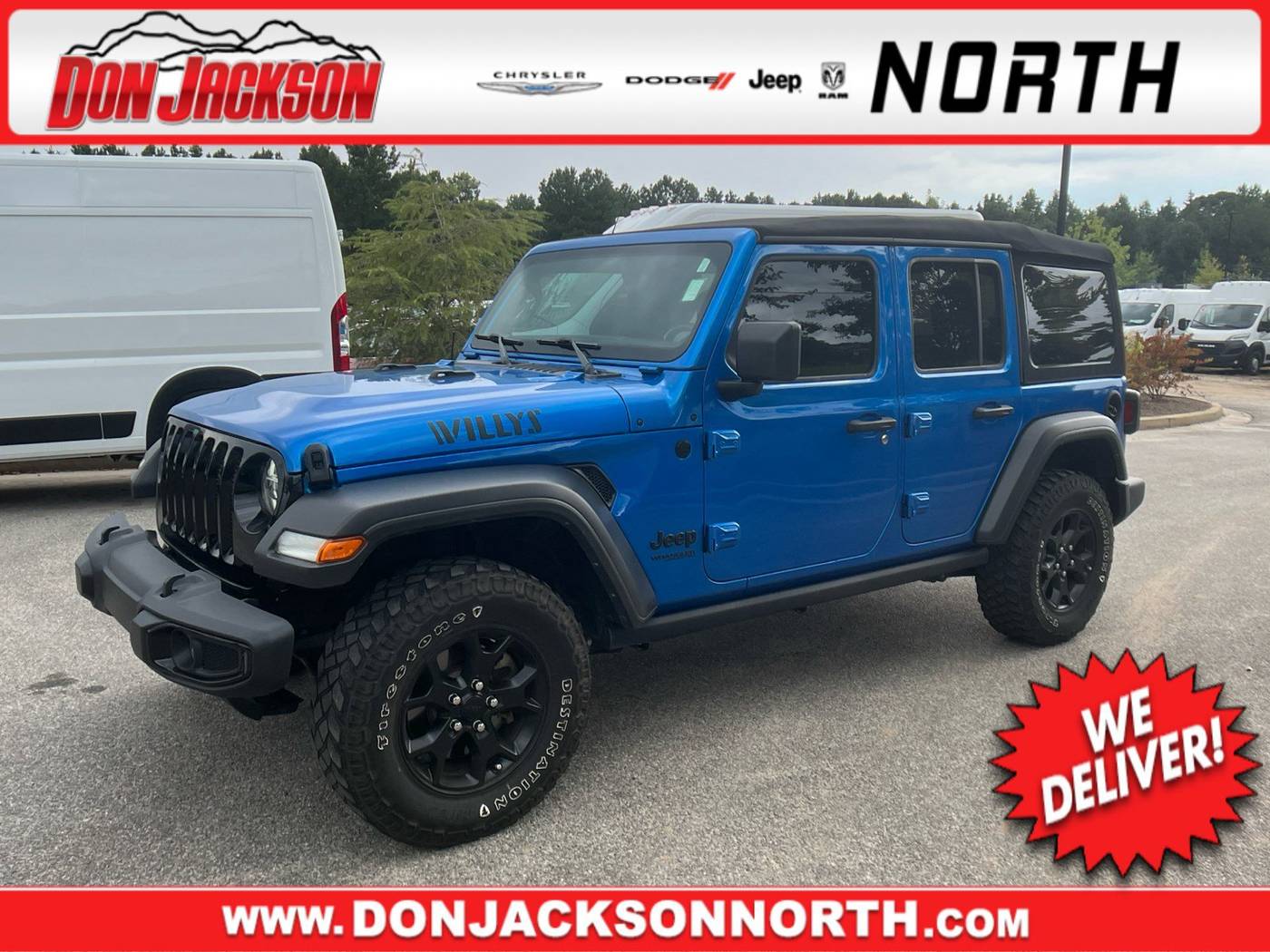2021 Jeep Wrangler Willys — SUV — 31,641 mi — Cumming, GA