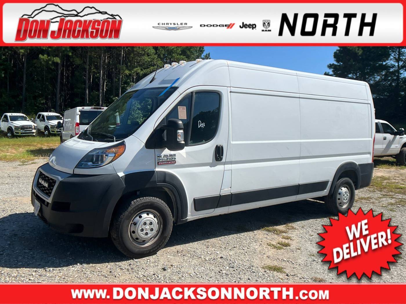 2022 Ram ProMaster Cargo Van 2500 — Cargo Van — 64,380 mi — Cumming, GA