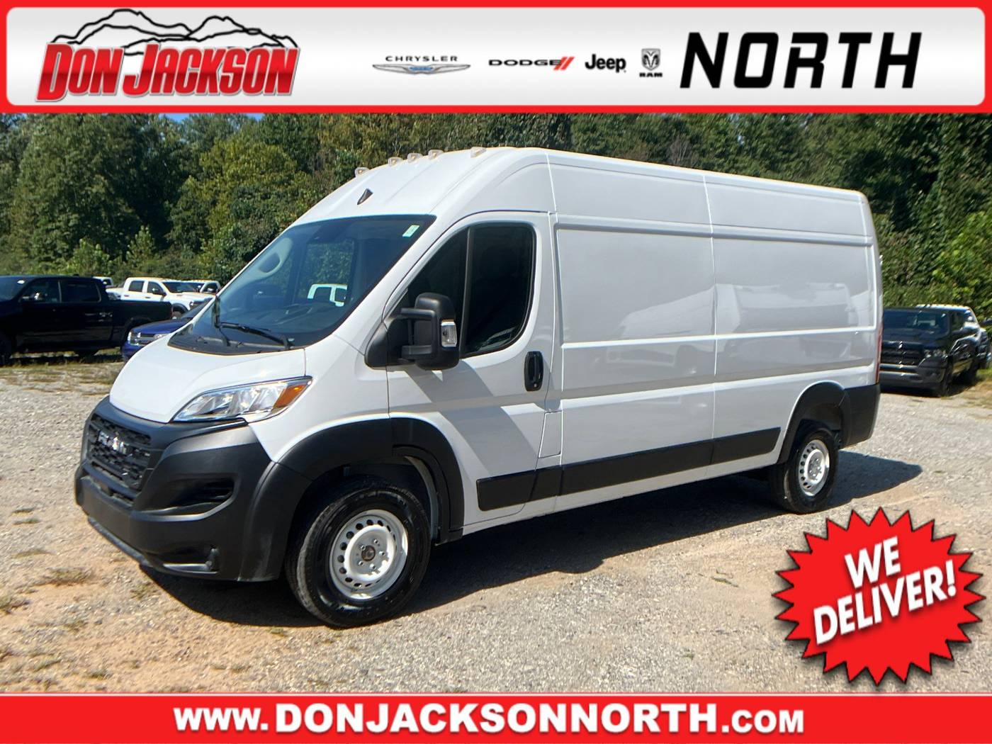 2025 Ram ProMaster Cargo Van Tradesman 2500 — Cargo Van — 17 mi — Cumming, GA