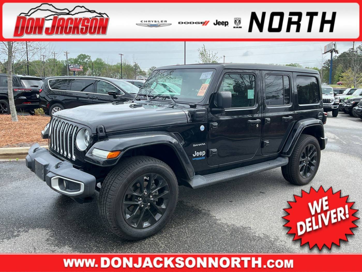 2021 Jeep Wrangler Sahara 4xe — SUV — 44,452 mi — Cumming, GA