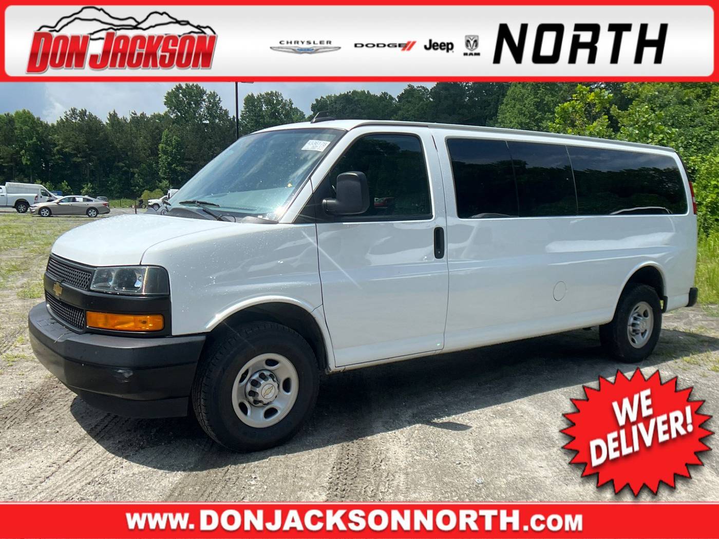 2022 Chevrolet Express Passenger LS — Passenger Van — 46,387 mi — Cumming, GA