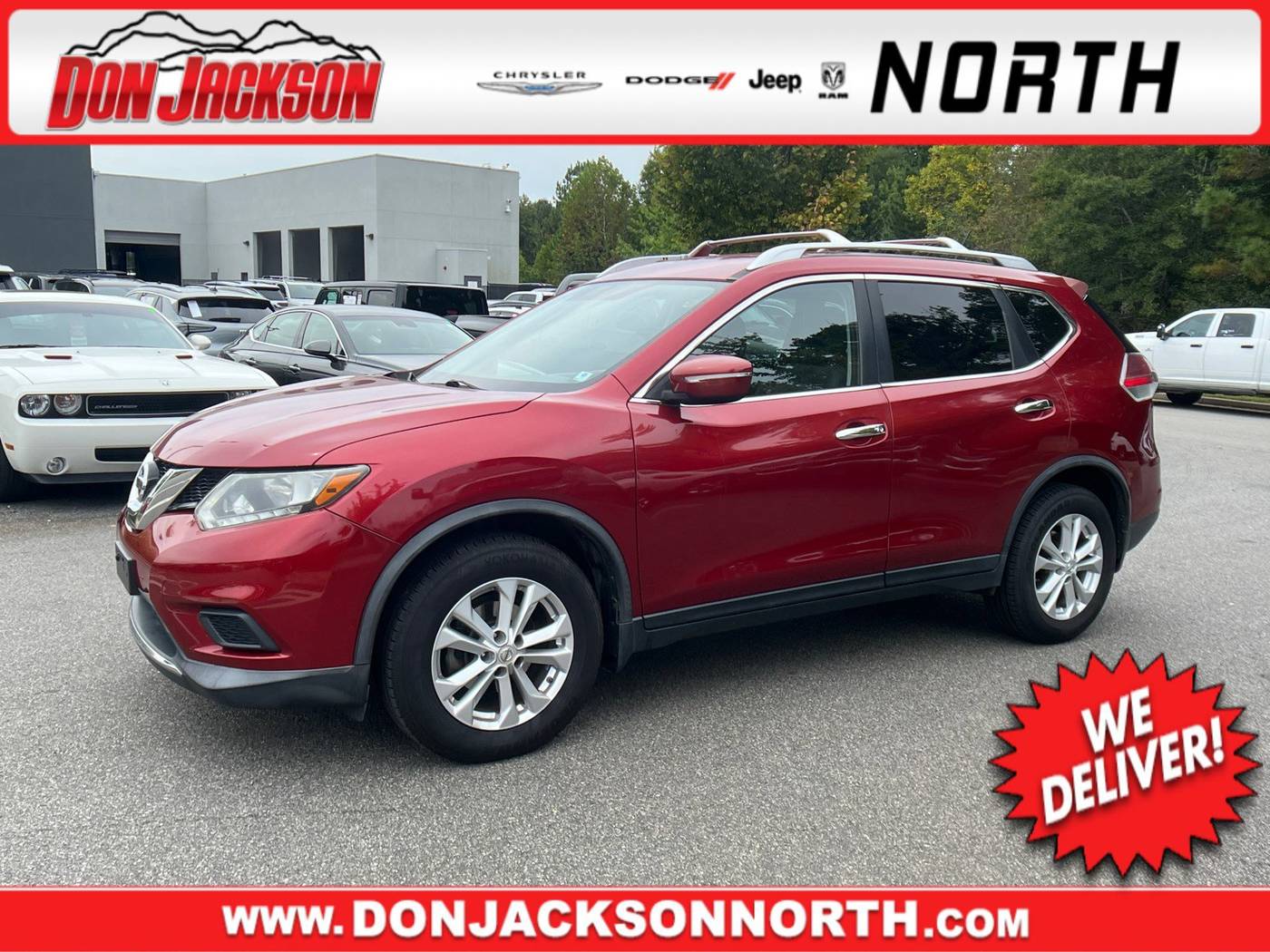 2015 Nissan Rogue SV — SUV — 168,480 mi — Cumming, GA