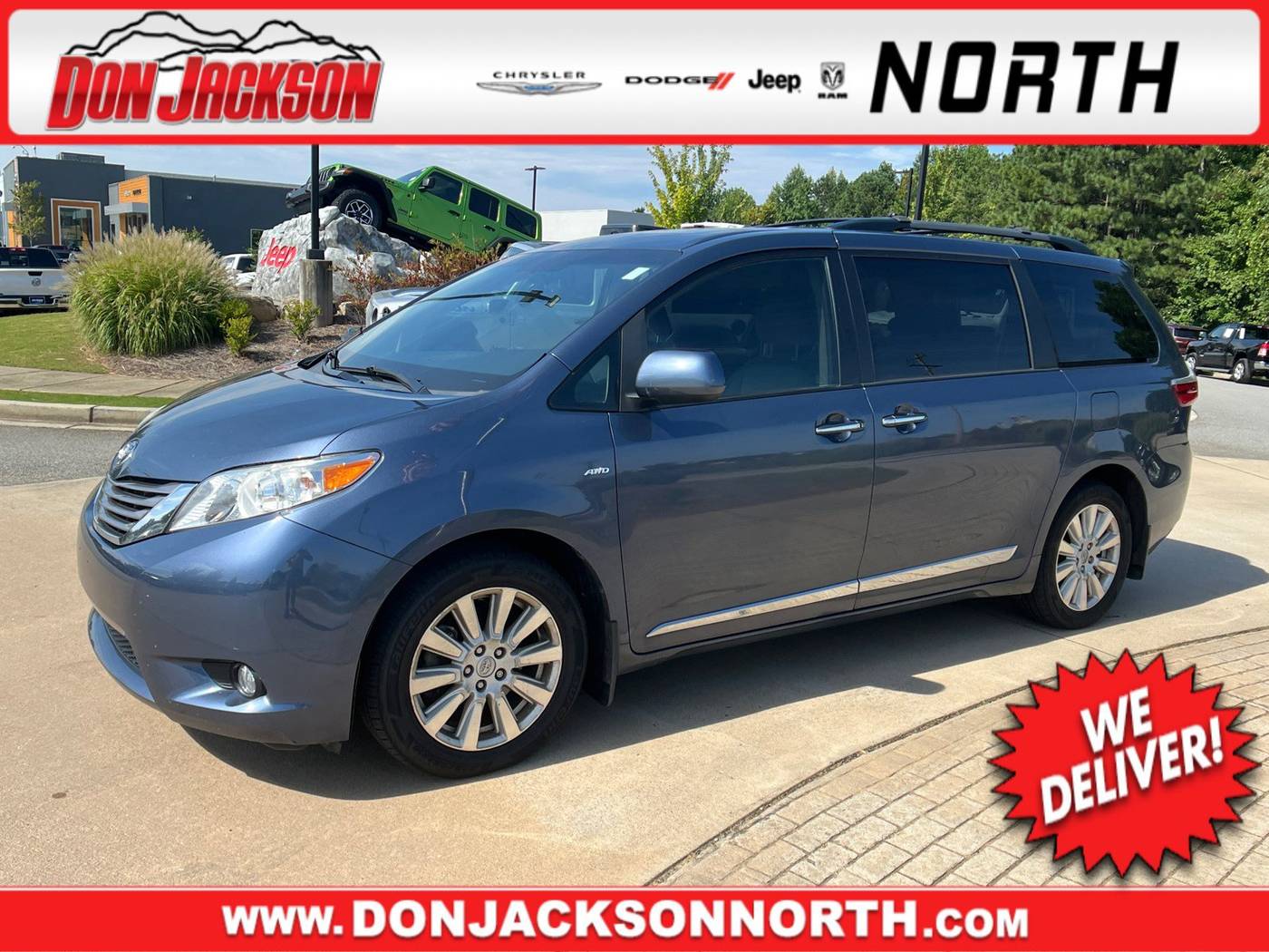 2017 Toyota Sienna XLE Premium — Minivan — 135,051 mi — Cumming, GA