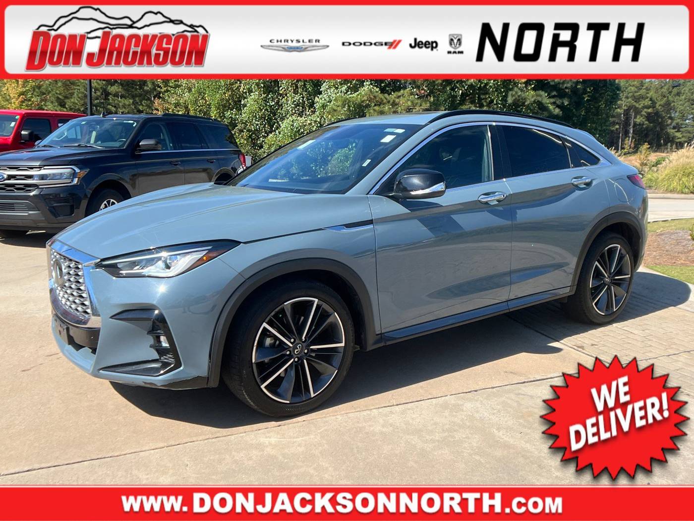 2024 INFINITI QX55 LUXE — SUV — 39,075 mi — Cumming, GA