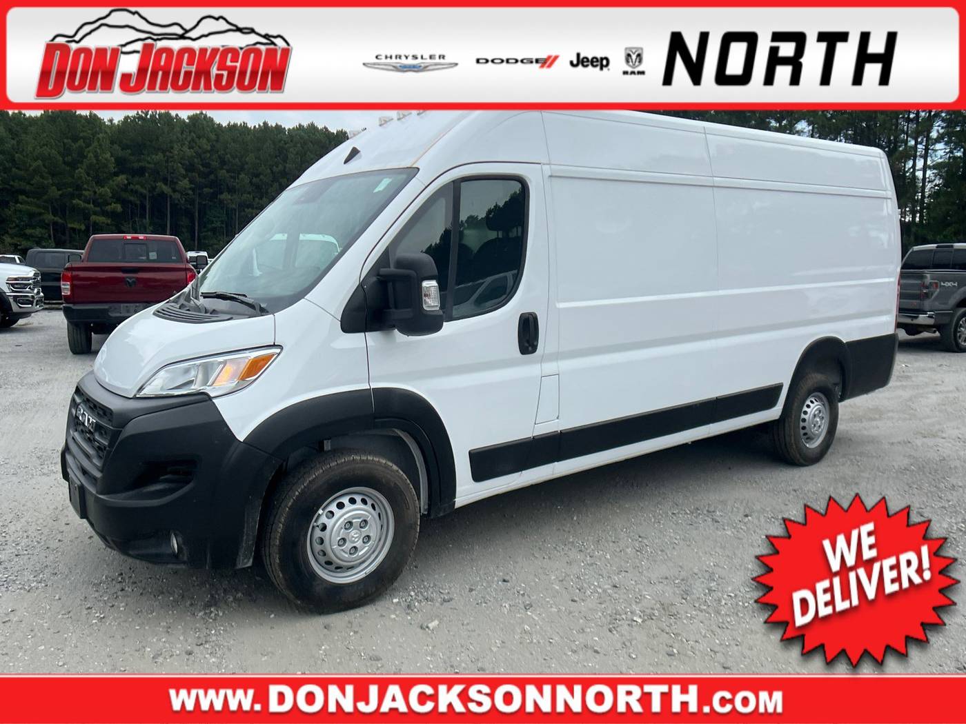 2025 Ram ProMaster Cargo Van Tradesman 3500 — Cargo Van — 500 mi — Cumming, GA