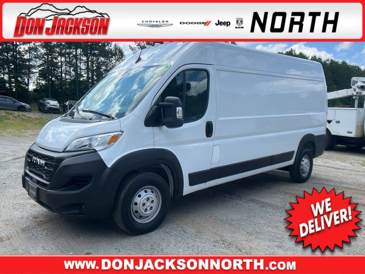 2023 Ram ProMaster Cargo Van 2500 — Cargo Van — 16,880 mi — Cumming, GA