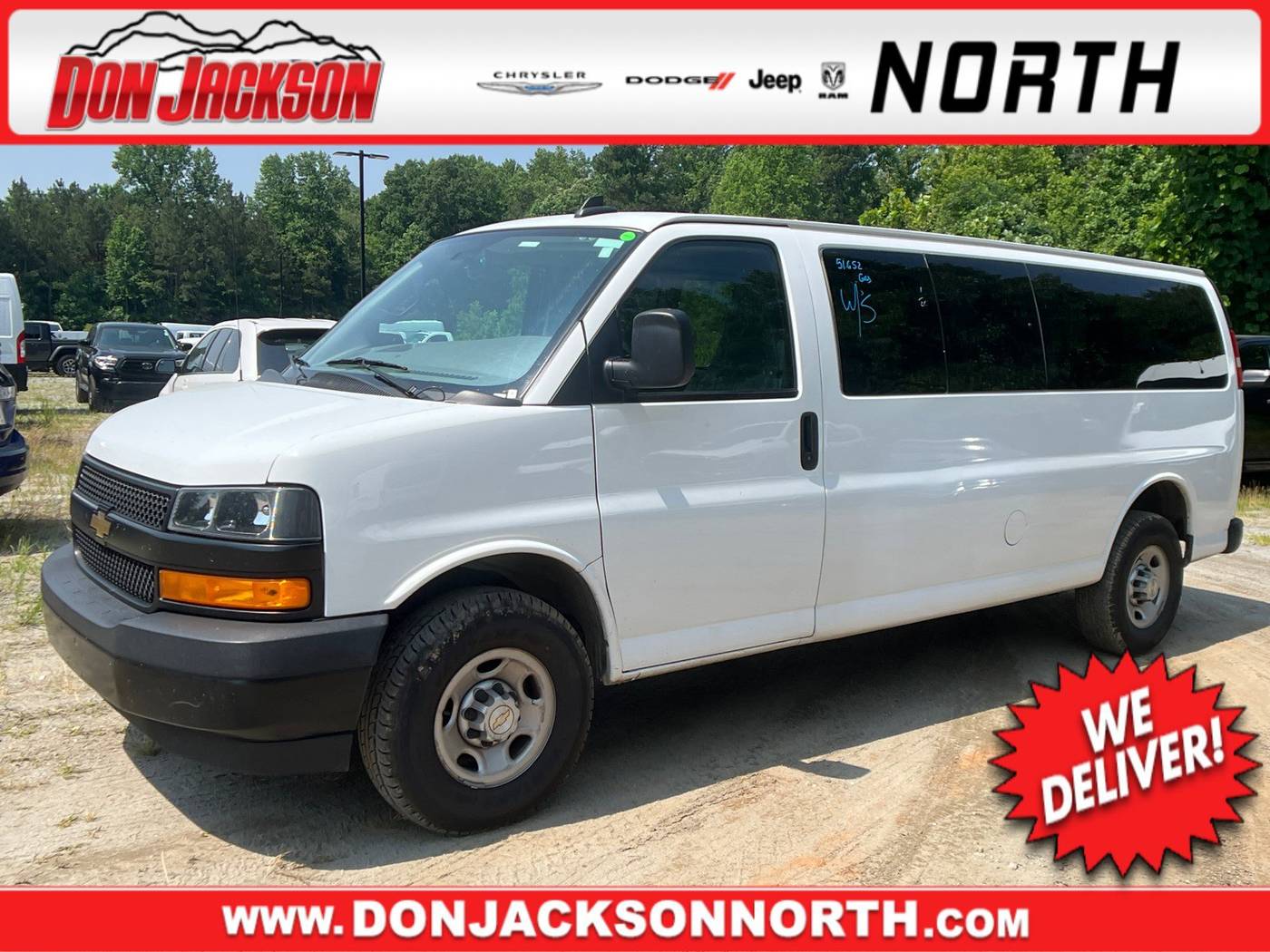 2022 Chevrolet Express Passenger LS — Passenger Van — 51,650 mi — Cumming, GA