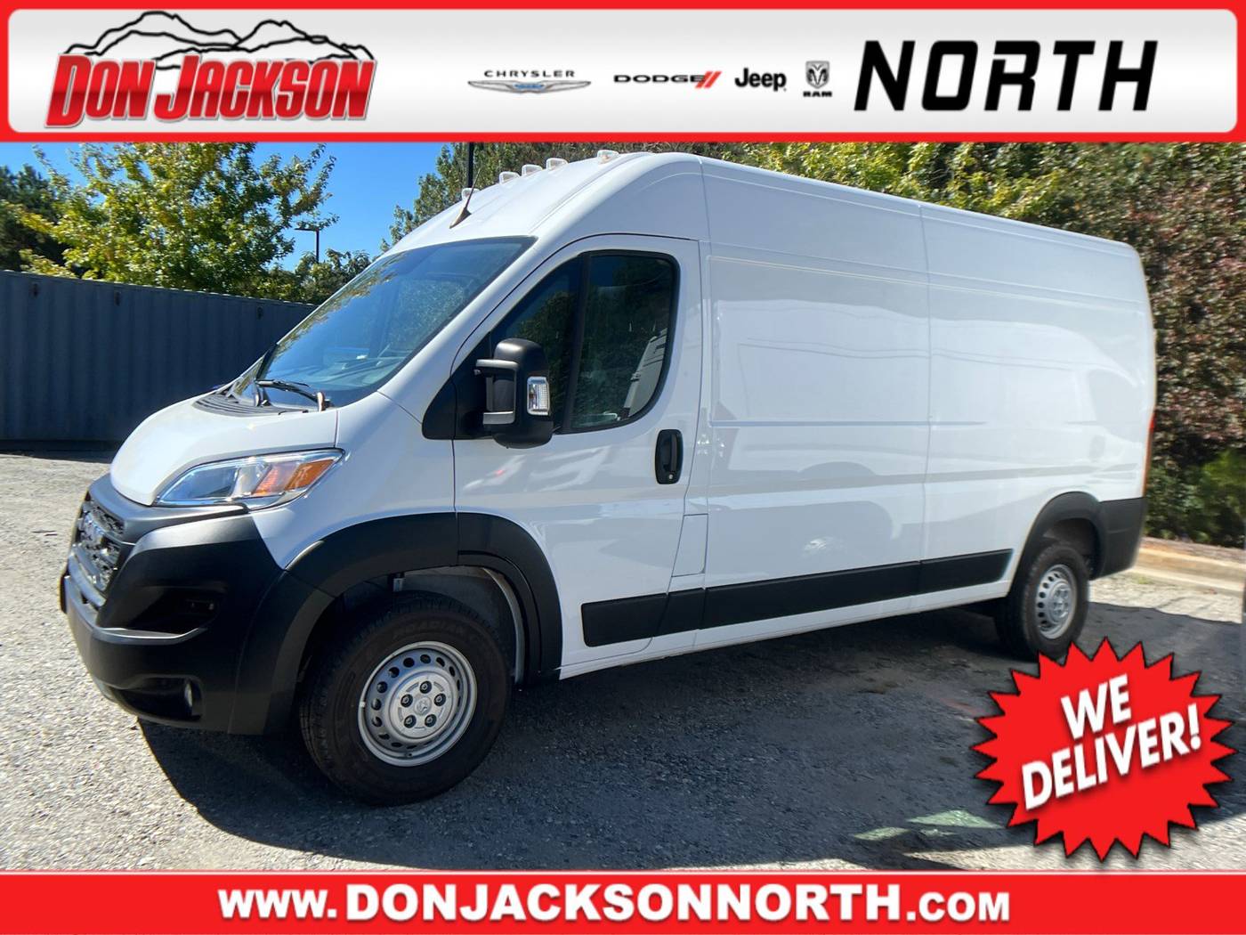 2025 Ram ProMaster Cargo Van Tradesman 2500 — Cargo Van — 14 mi — Cumming, GA