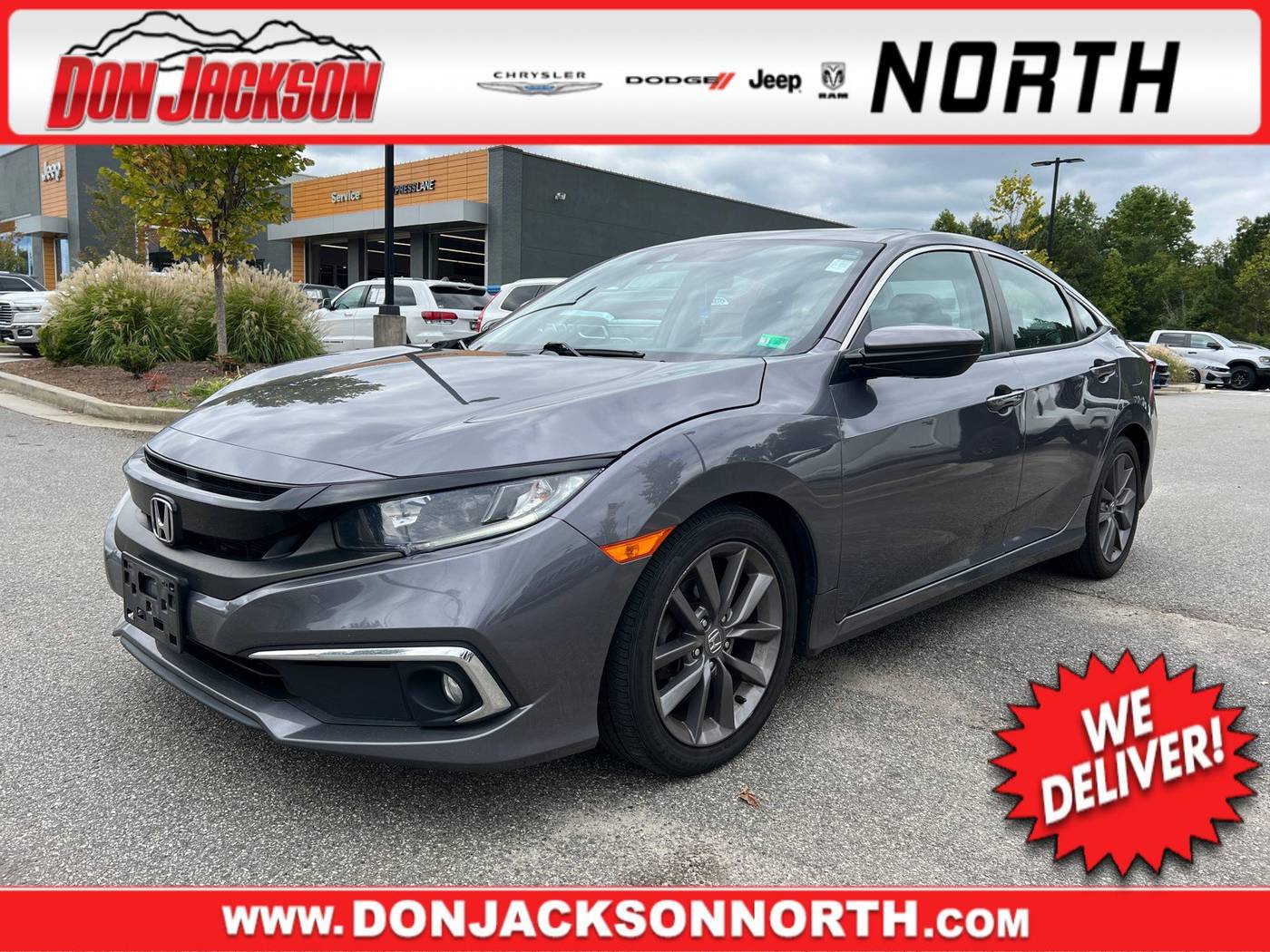 2019 Honda Civic EX — Sedan — 73,518 mi — Cumming, GA