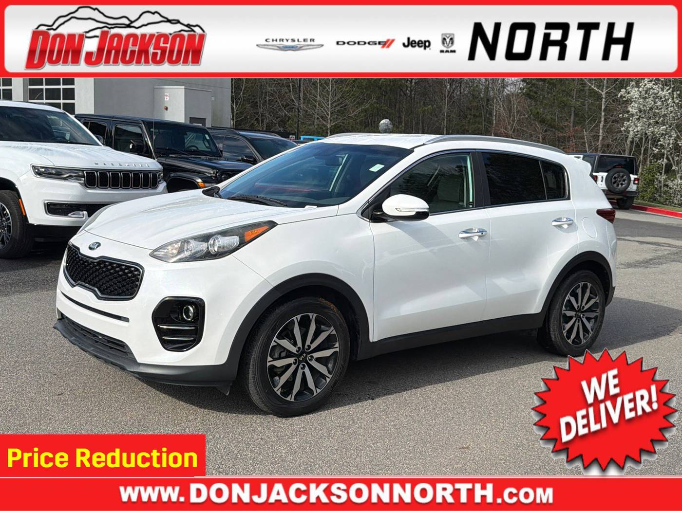 2018 Kia Sportage EX — SUV — 87,000 mi — Cumming, GA