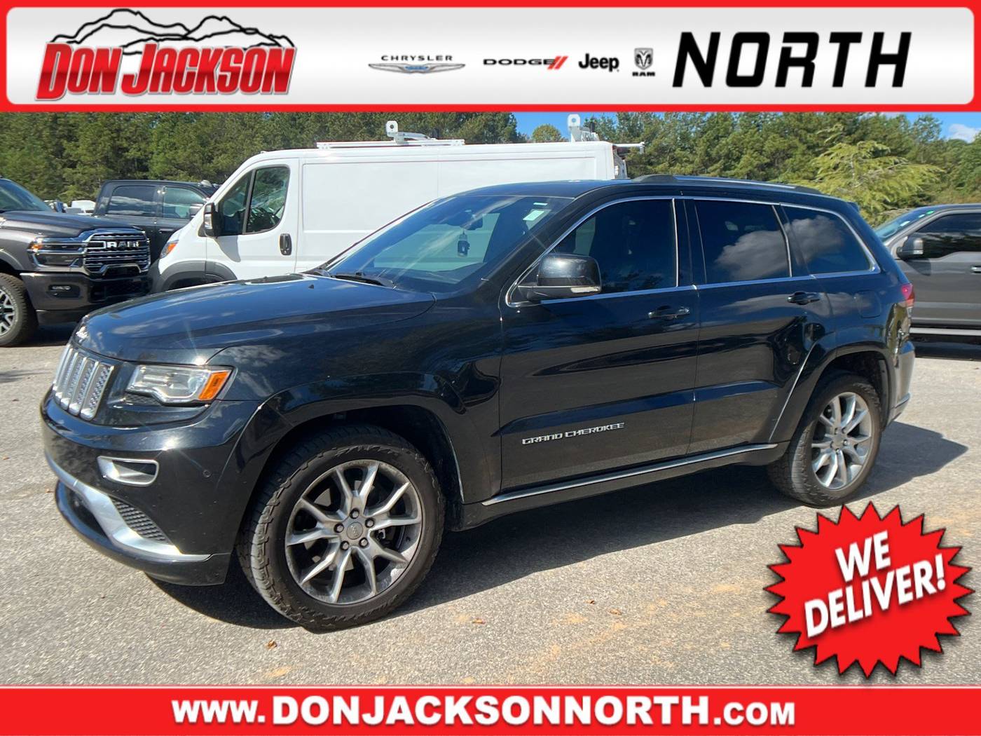 2016 Jeep Grand Cherokee Summit — SUV — 153,114 mi — Cumming, GA