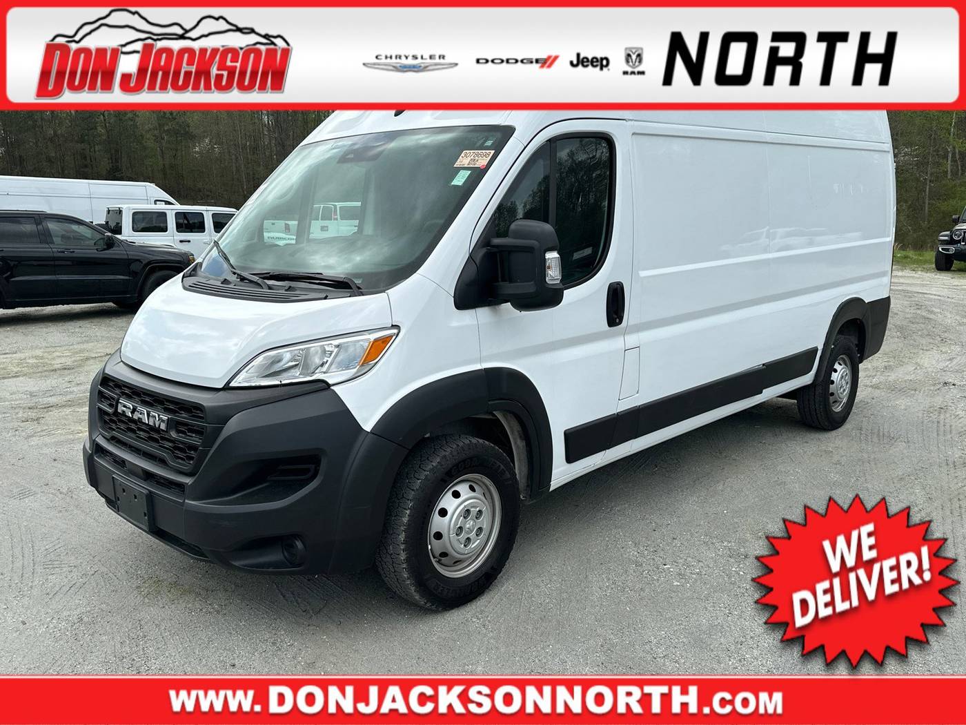 2023 Ram ProMaster Cargo Van 2500 — Cargo Van — 27,568 mi — Cumming, GA