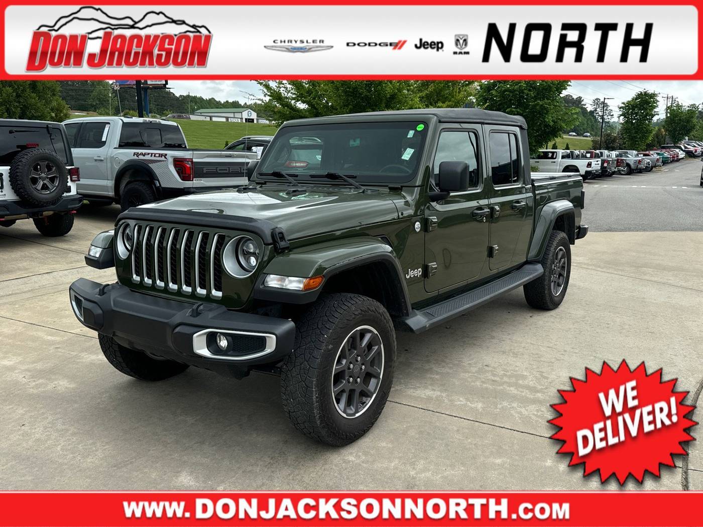 2021 Jeep Gladiator Overland — Pickup Truck — 34,479 mi — Cumming, GA