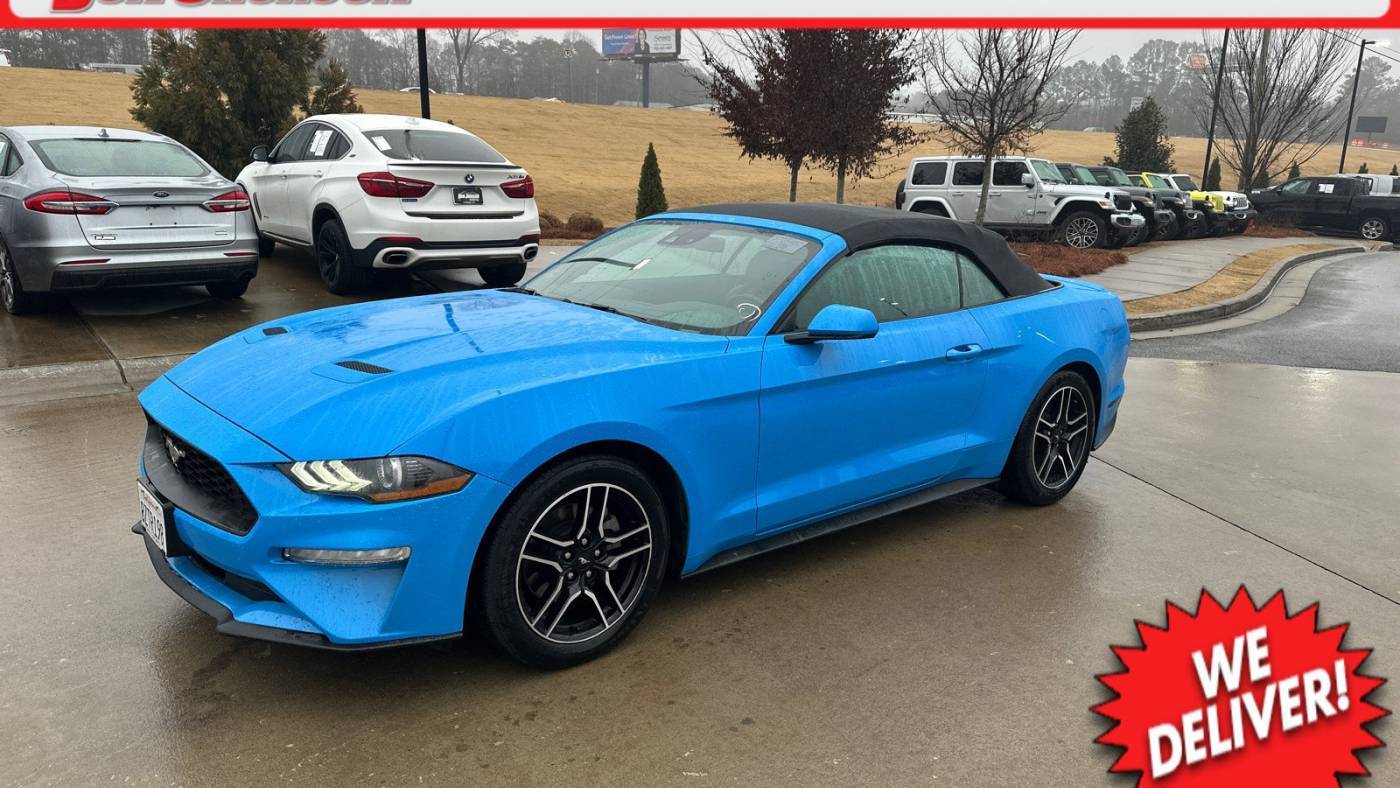 2022 Ford Mustang EcoBoost Premium — Convertible — 65,616 mi — Cumming, GA