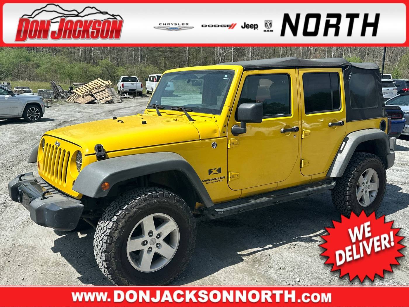 2008 Jeep Wrangler X — SUV — 192,834 mi — Cumming, GA