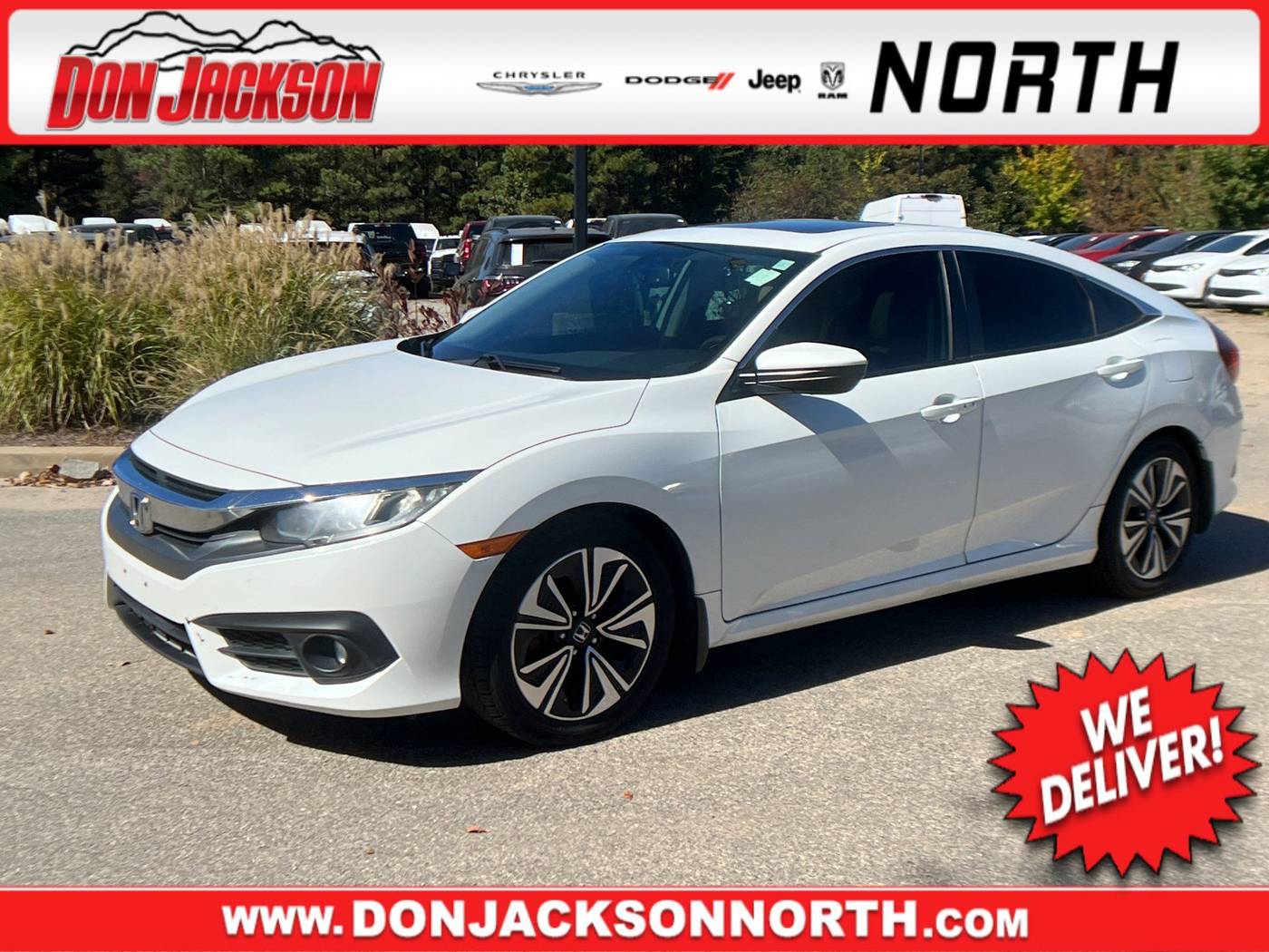 2016 Honda Civic EX-L — Sedan — 106,162 mi — Cumming, GA