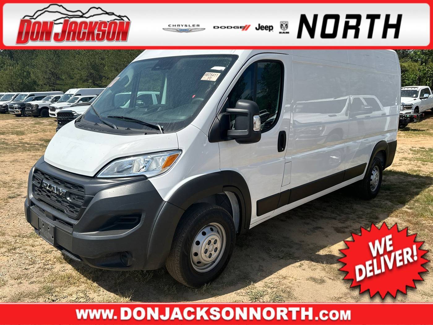 2023 Ram ProMaster Cargo Van 2500 — Cargo Van — 19,580 mi — Cumming, GA