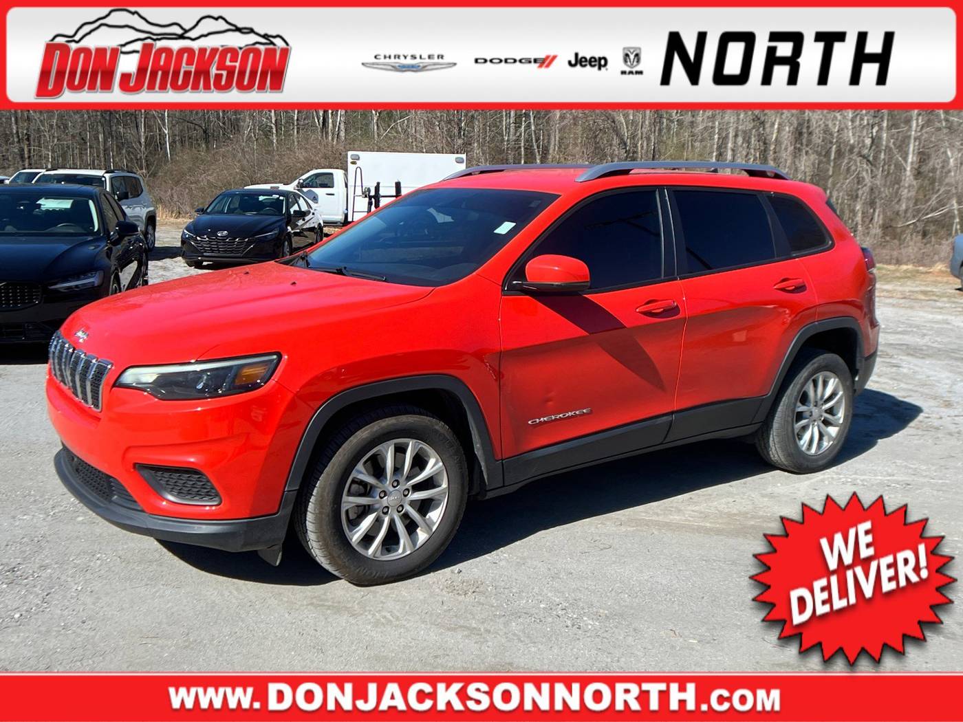 2021 Jeep Cherokee Latitude — SUV — 55,817 mi — Cumming, GA