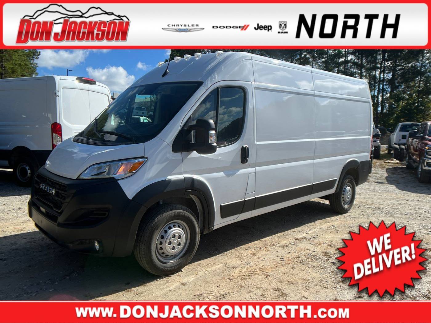 2025 Ram ProMaster Cargo Van Tradesman 2500 — Cargo Van — 13 mi — Cumming, GA
