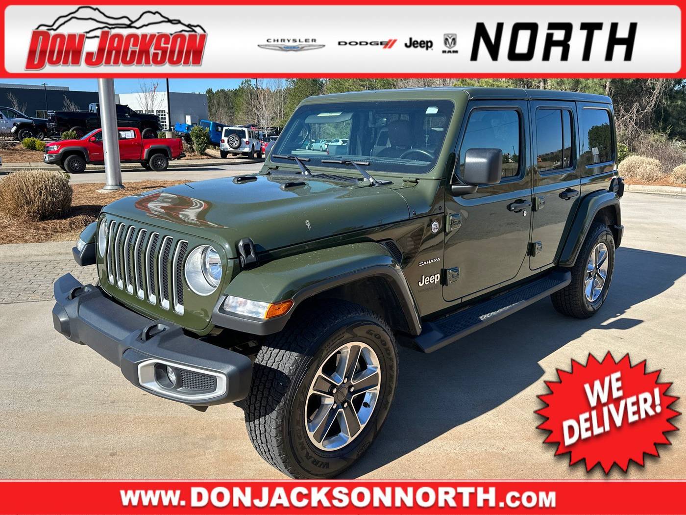 2021 Jeep Wrangler Sahara — SUV — 46,768 mi — Cumming, GA