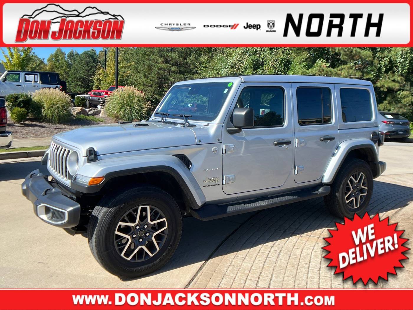 2024 Jeep Wrangler Sahara — SUV — 8,981 mi — Cumming, GA