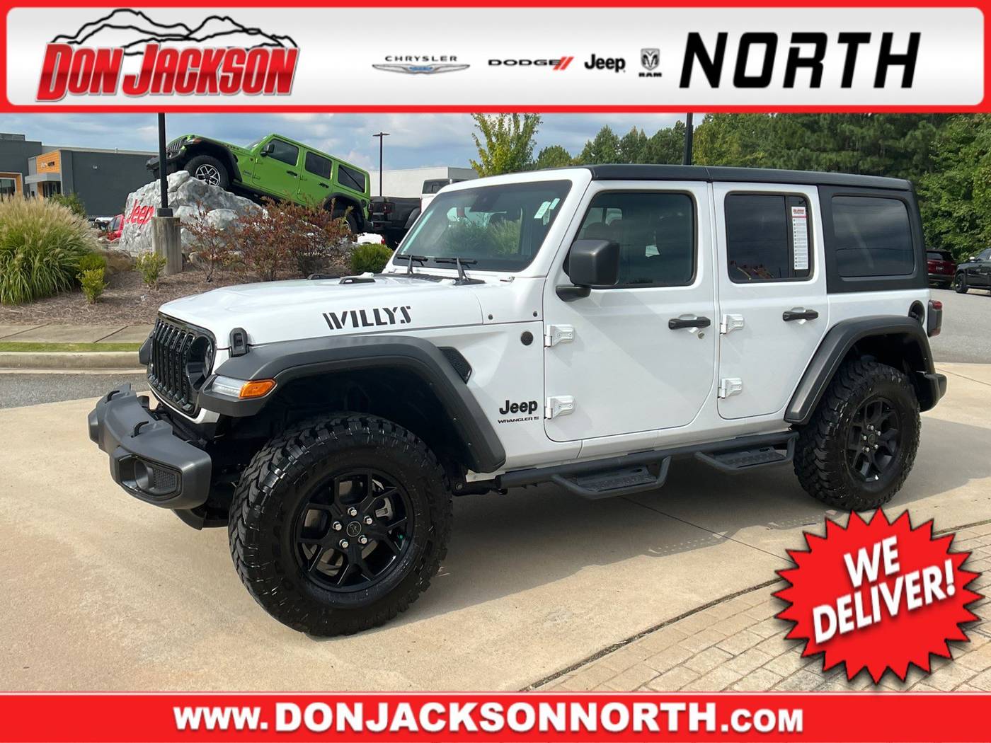 2025 Jeep Wrangler Willys — SUV — 6,103 mi — Cumming, GA