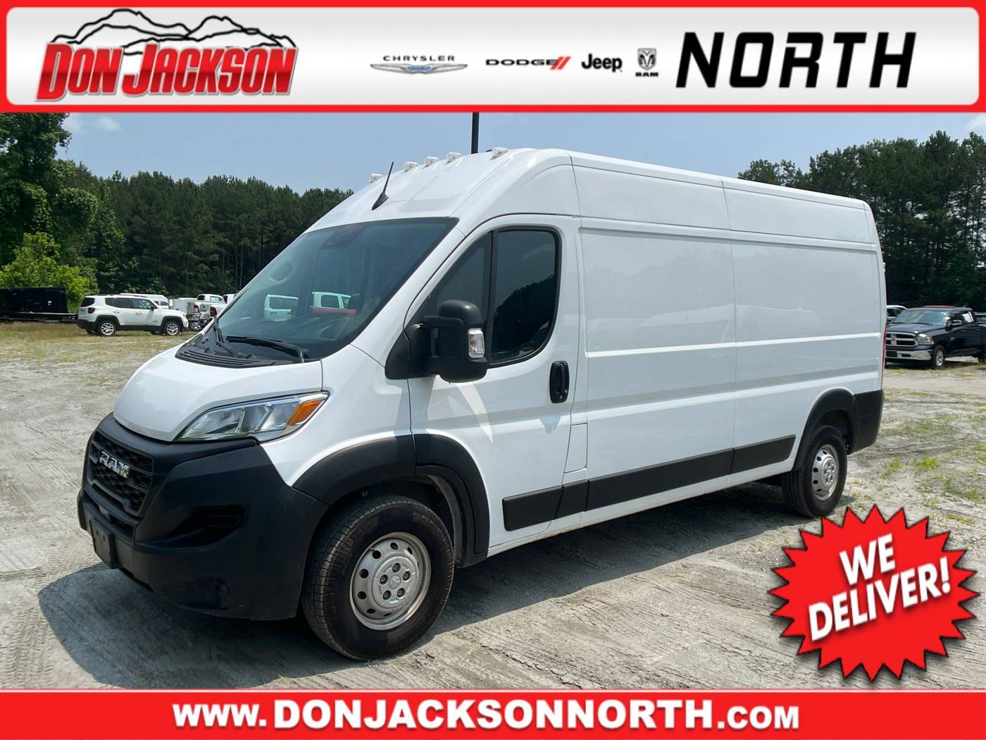2023 Ram ProMaster Cargo Van 2500 — Cargo Van — 42,626 mi — Cumming, GA