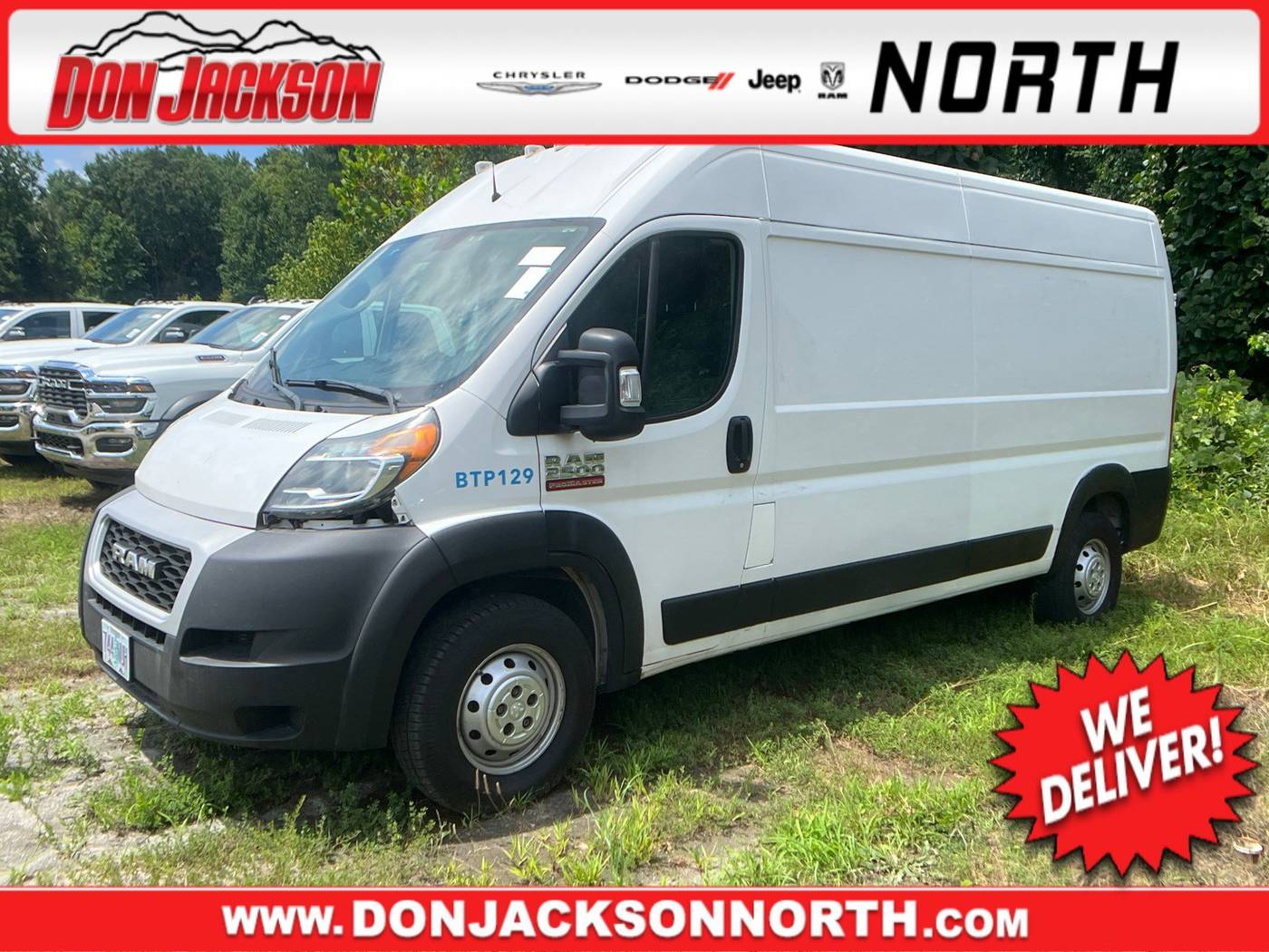 2021 Ram ProMaster Cargo Van 2500 — Cargo Van — 39,701 mi — Cumming, GA
