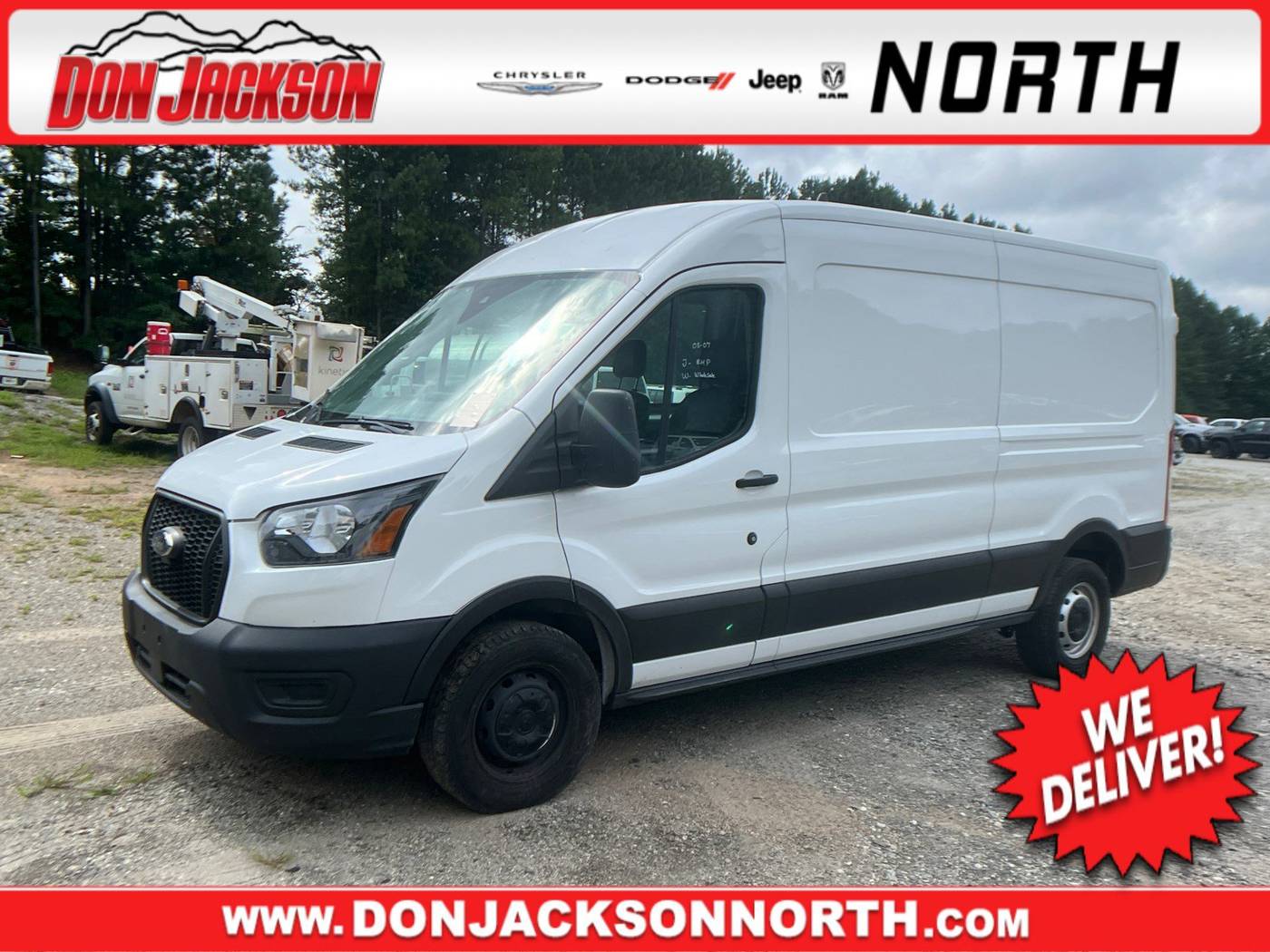 2023 Ford Transit Cargo Van T-250 — Cargo Van — 74,344 mi — Cumming, GA