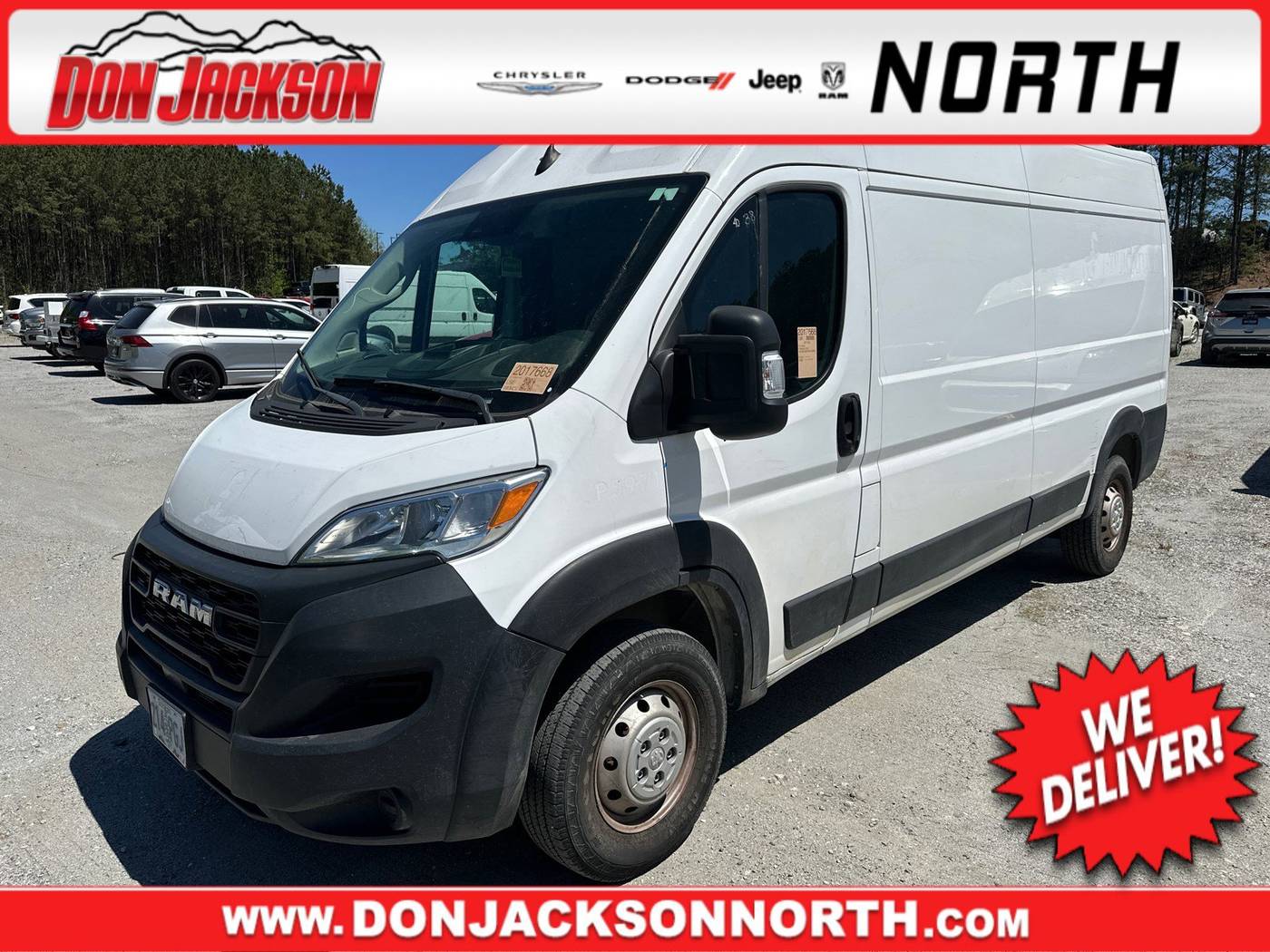 2023 Ram ProMaster Cargo Van 2500 — Cargo Van — 37,873 mi — Cumming, GA