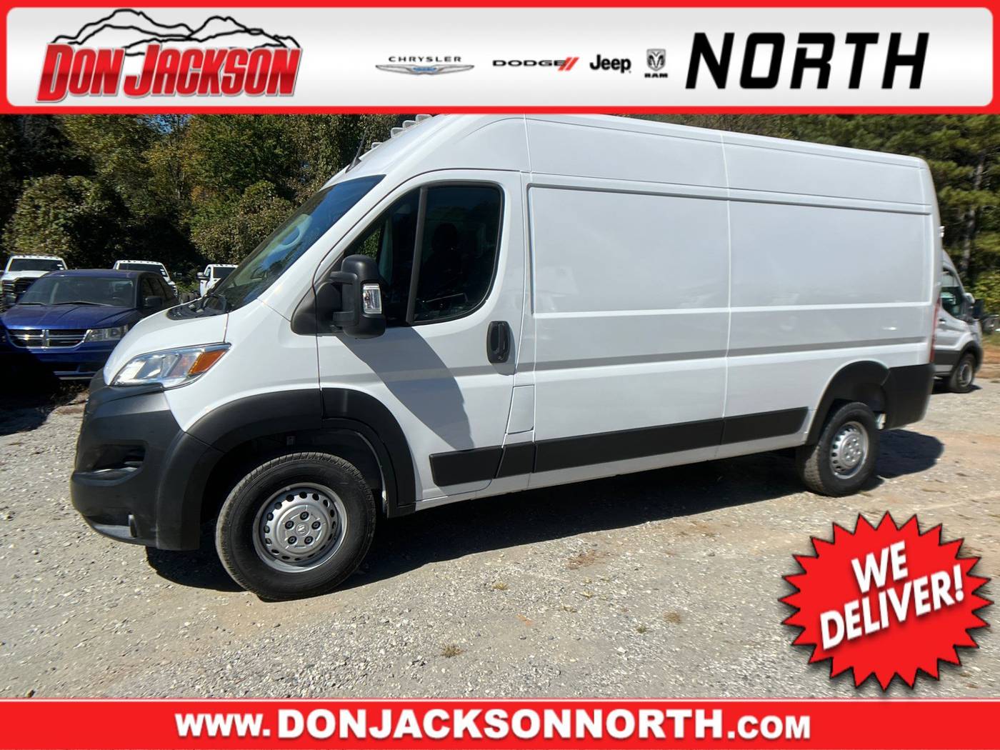 2024 Ram ProMaster Cargo Van Tradesman 2500 — Cargo Van — 12 mi — Cumming, GA