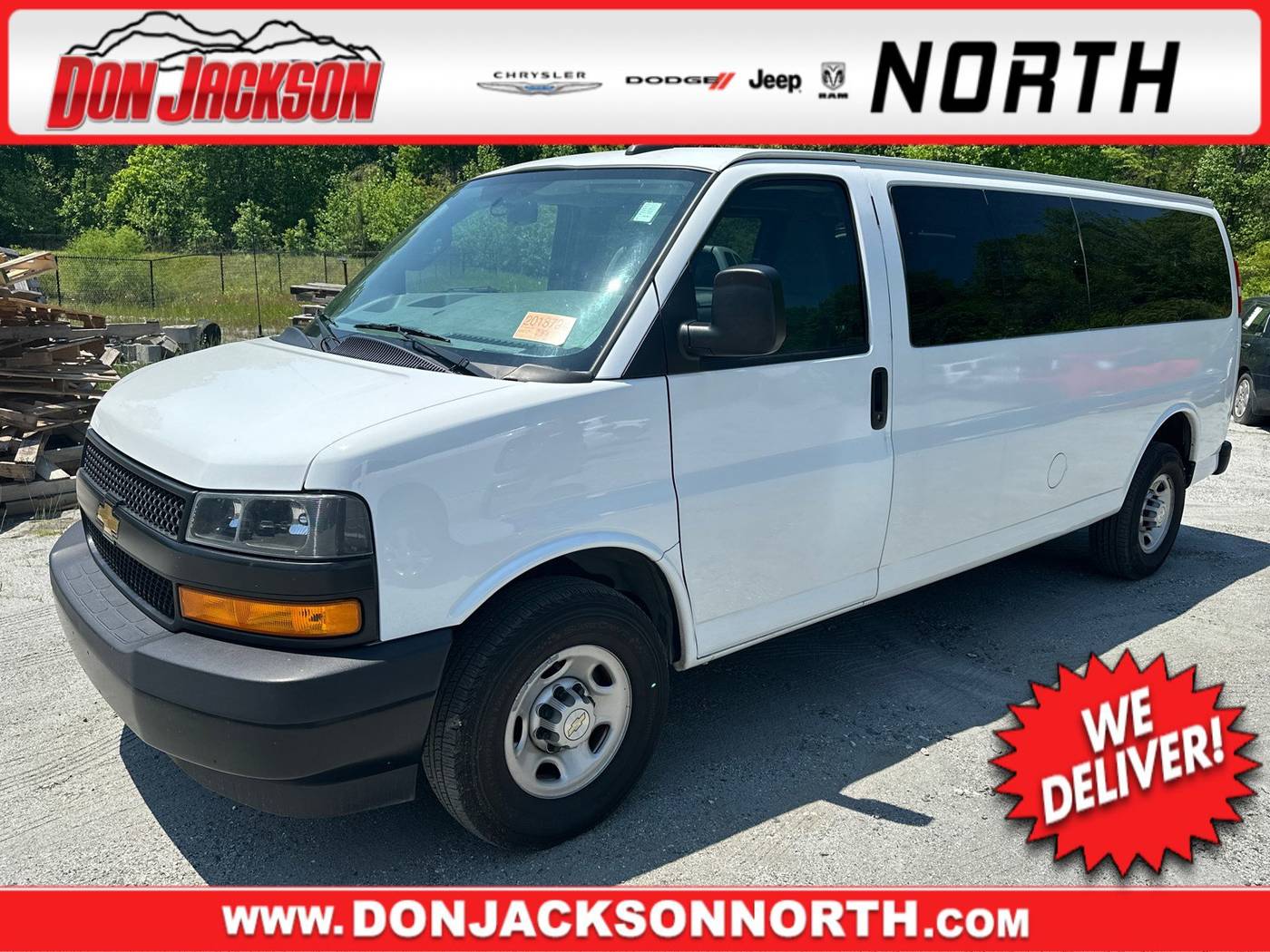 2022 Chevrolet Express Passenger LS — Passenger Van — 42,425 mi — Cumming, GA