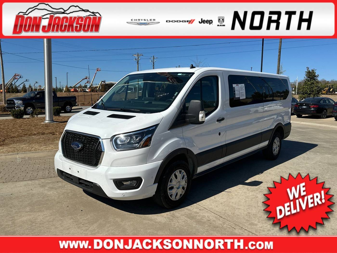 2023 Ford Transit Passenger Wagon T-350 XL — Passenger Van — 65,262 mi — Cumming, GA