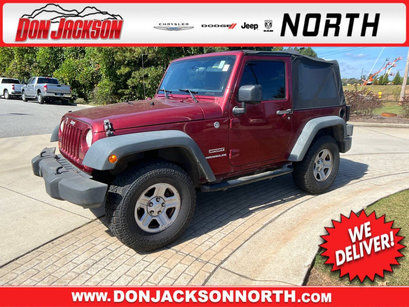 2013 Jeep Wrangler Sport — SUV — 260,000 mi — Cumming, GA
