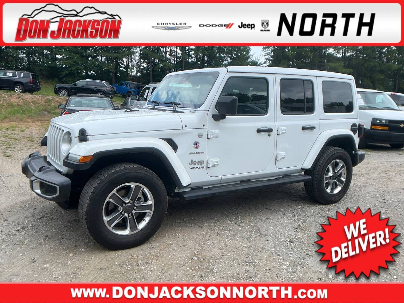 2021 Jeep Wrangler Sahara — SUV — 58,828 mi — Cumming, GA