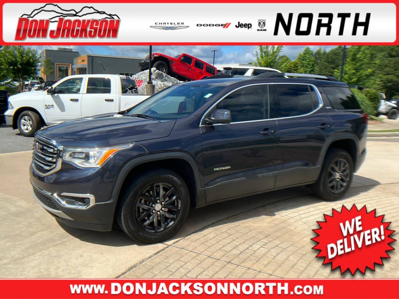 2019 GMC Acadia SLT — SUV — 113,813 mi — Cumming, GA