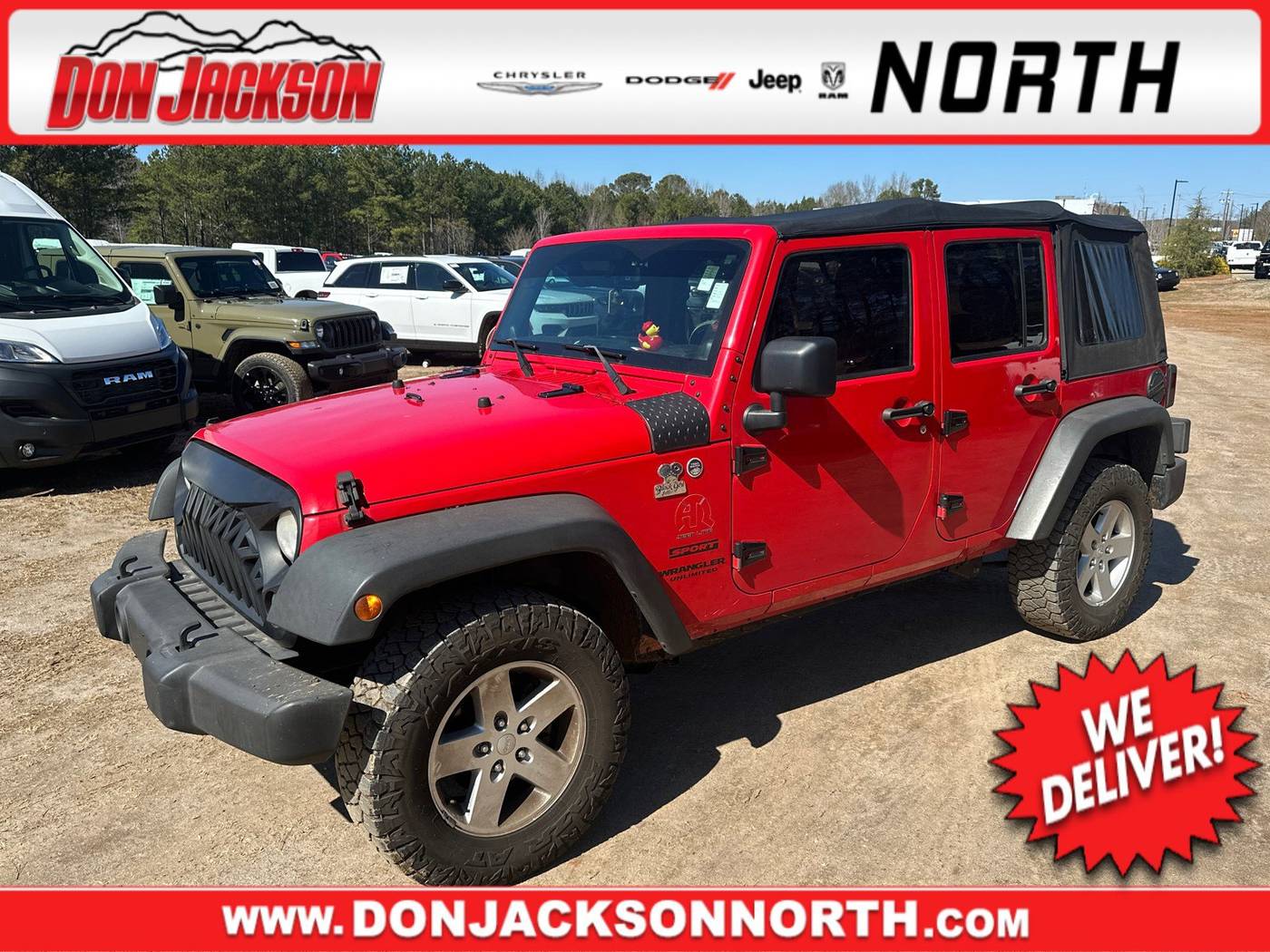 2014 Jeep Wrangler Sport — SUV — 118,511 mi — Cumming, GA