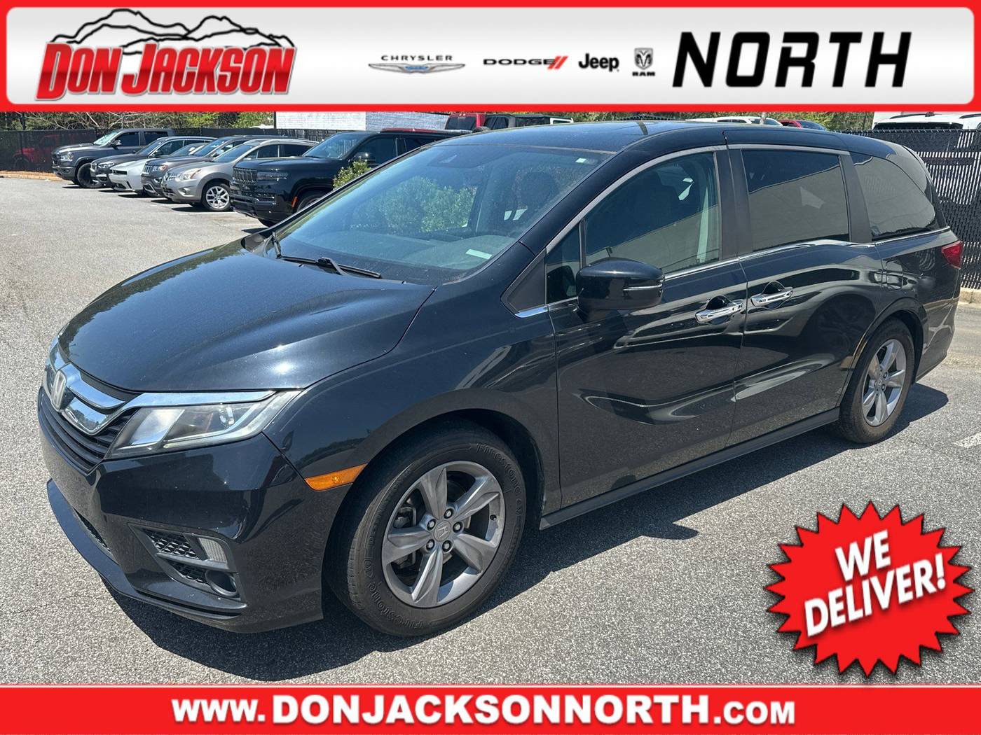 2018 Honda Odyssey EX-L — Minivan — 76,152 mi — Cumming, GA